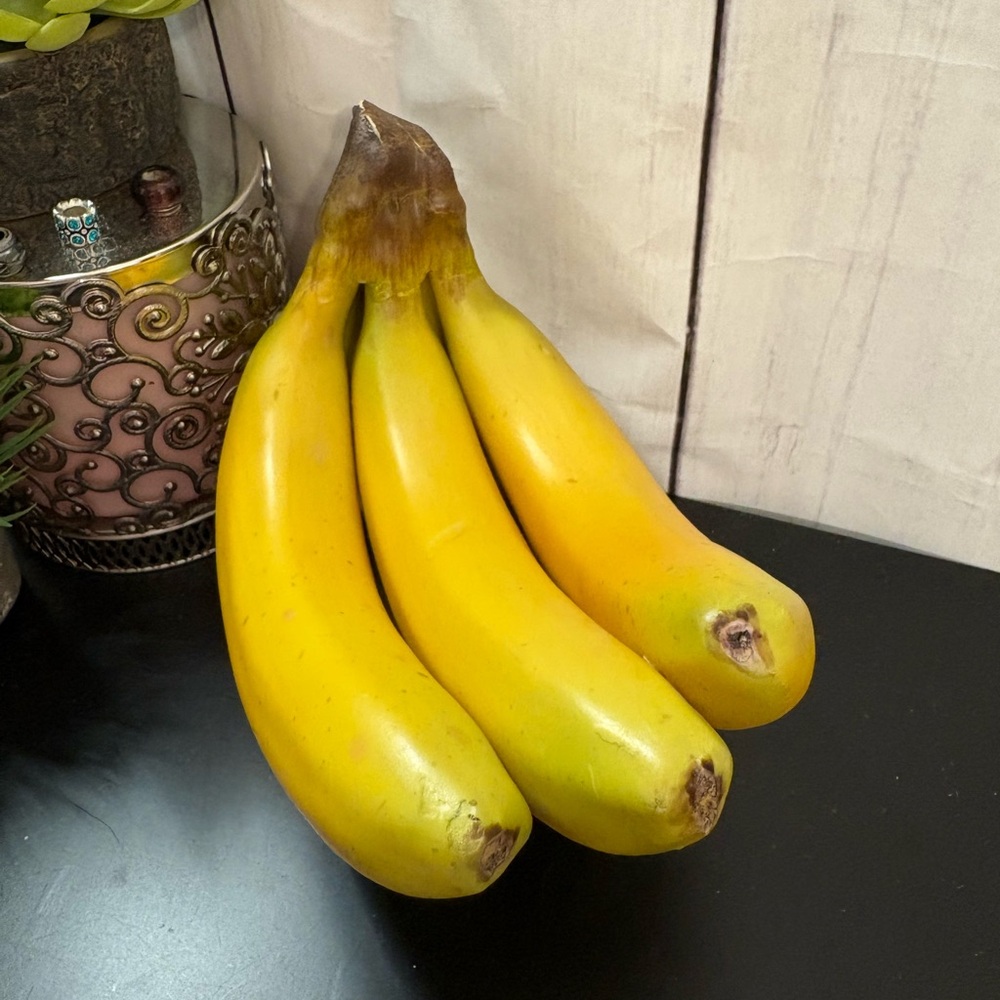 Vibrant Faux Yellow Bananas